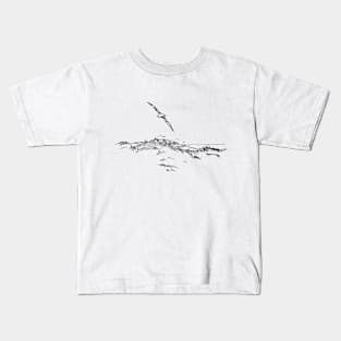 Albatross Art Kids T-Shirt